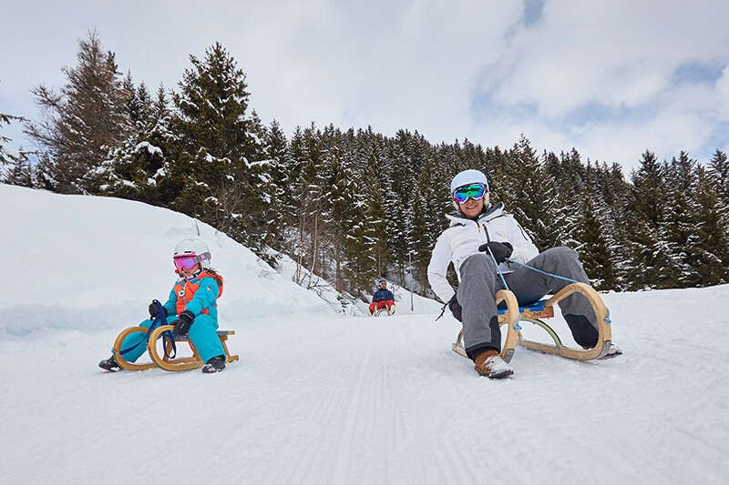 Tobogganing Kappl Tyrol